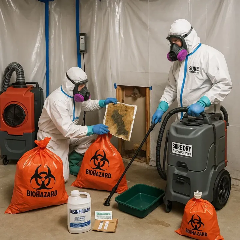 Contaminated Water Handling Protocols process in Cache, OK